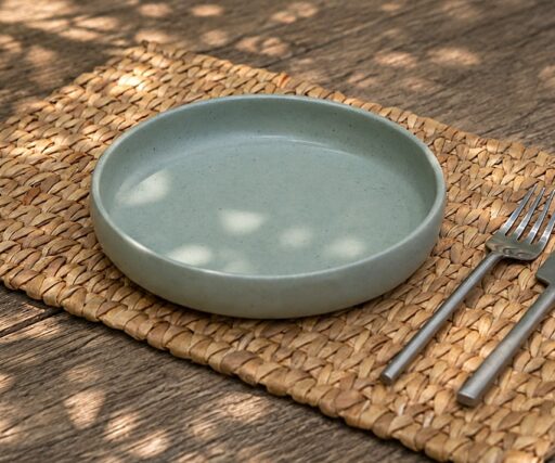 Assiette creuse Aube Ø19,5 CM - Ficelle
