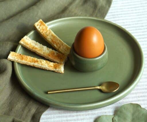 Coquetier Aube H 3 CM Ø 3,2 CM - Kaki