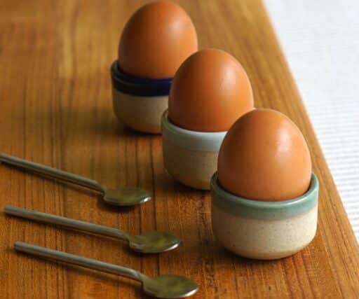 Coquetier Brume H 3,5 CM Ø 3 CM - Emeraude