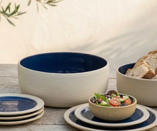 Saladier Brume Ø23,8 CM / H11,9 CM - Bleu de Minuit