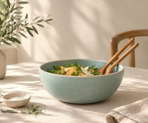 Saladier Neptune Ø25 CM / H10,6 CM - Bleu horizon