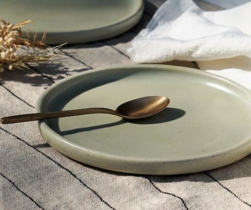 Assiette Aube Ø23,5 CM - Ficelle