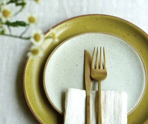 Assiette Neptune Ø27 CM - Jaune Curry