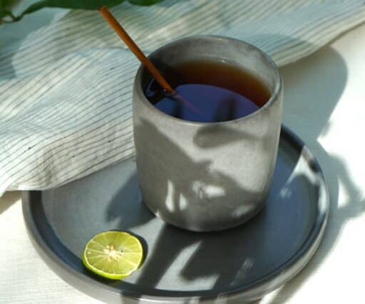 Mug Aube H8 CM - Gris Galet