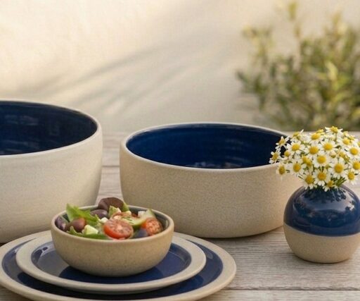 Saladier Brume Ø18 CM / H9 CM - Bleu de Minuit