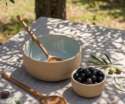 Saladier Brume Ø18 CM / H9 CM - Naturel