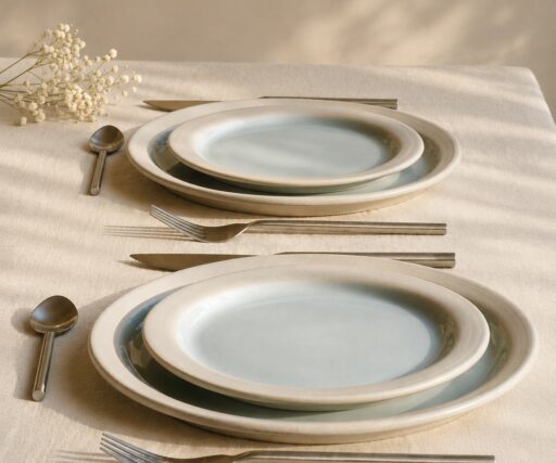 Assiette Brume Ø19,2 CM - Naturel