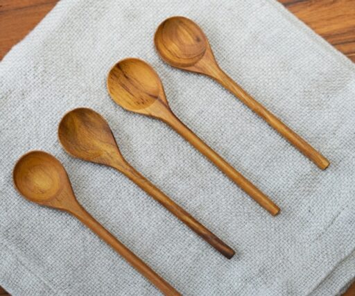 Petites Cuillères X 4 L12 CM - Teck