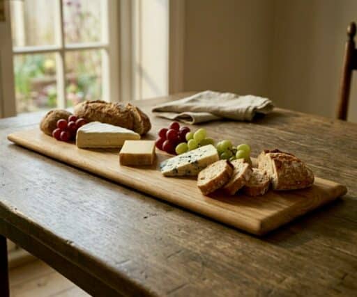 Planche rectangle 57 cm x 21 cm - Teck