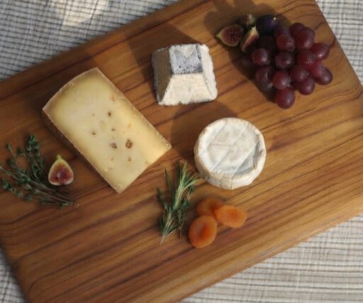Planche rectangle 38 cm x 30 cm - Teck