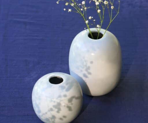 Vase Brume Rond S Ø8,5 CM / H8 CM - Naturel