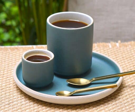 Mug Calisto H10 CM - Bleu/crème