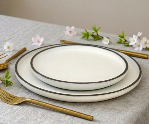 Assiette Calisto Ø19 CM - Crème