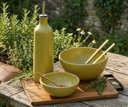 Bol Neptune Ø17,5 CM - Jaune Curry