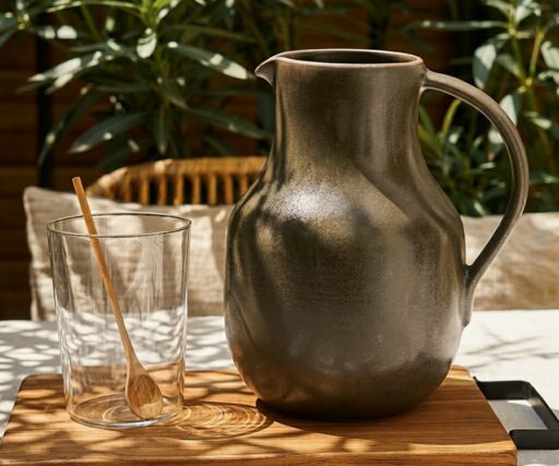 Pichet Neptune H22 CM - 1,9 L - Vert Mousse