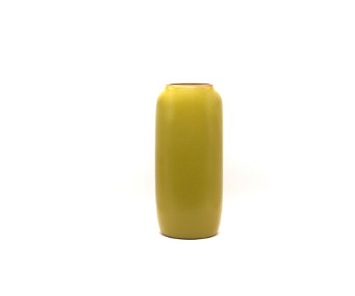 Vase Neptune Capsule L H 22 CM Ø 10 CM - Jaune Curry