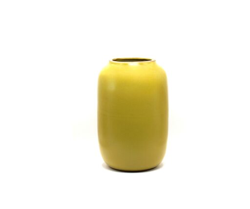 Vase Neptune Capsule XL H 22 CM Ø 15 CM - Jaune Curry