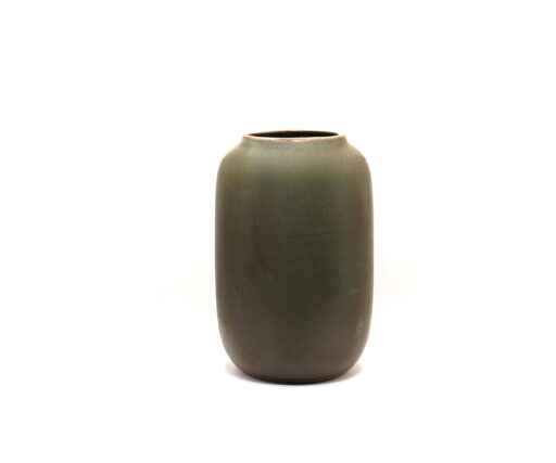 Vase Neptune Capsule XL H 22 CM Ø 15 CM - Vert Mousse