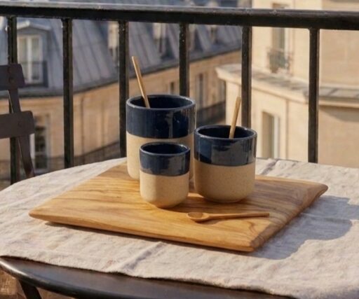 Tasse Brume H6,5 CM - Bleu de Minuit