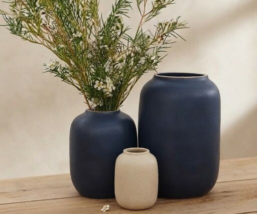 Vase Neptune Capsule XL H 22 CM Ø 15 CM - Lavande