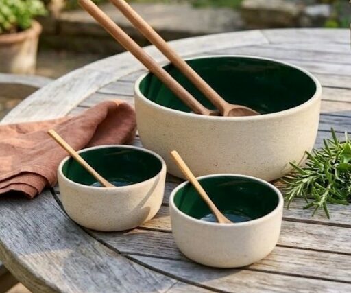 Bol Brume Ø10 CM / H5,5 CM - Vert Sapin